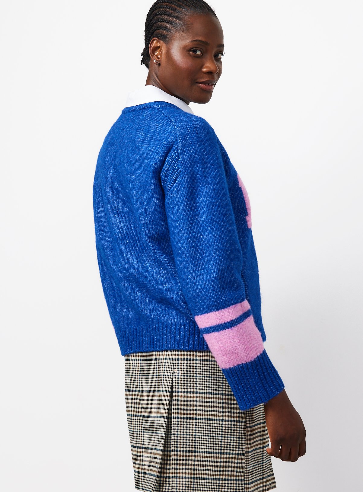 Blue 1999 Slogan Jumper S - Image 4 thumbnail
